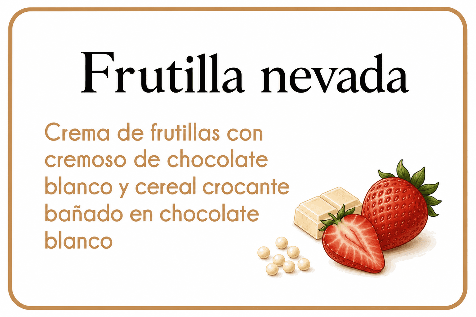 Frutilla nevada