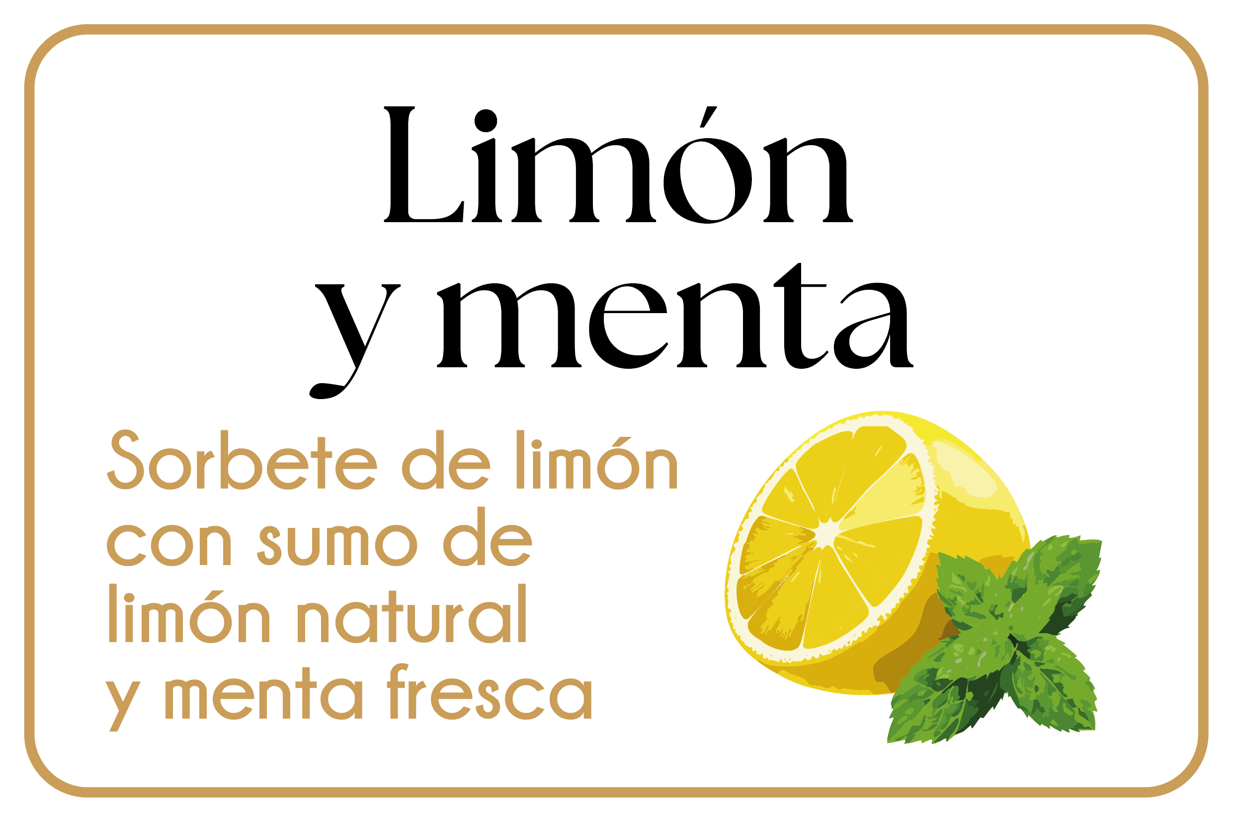 Limón y Menta